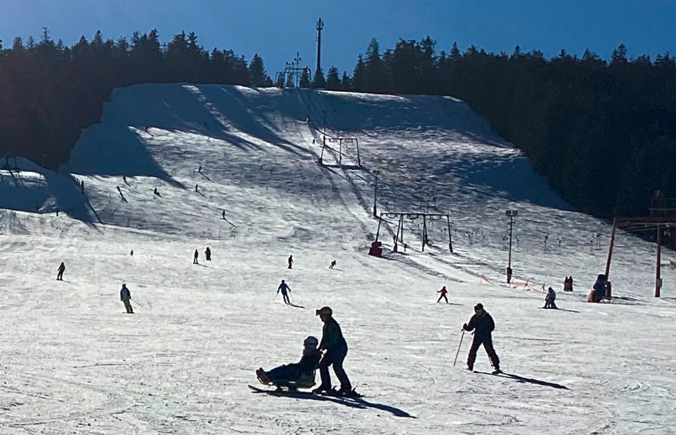 Wintersporttag der Außenstelle Neureut am Mehliskopf im Nordschwarzwald